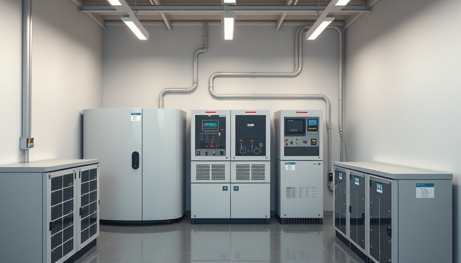 Neatly organized solar battery storage units for savings