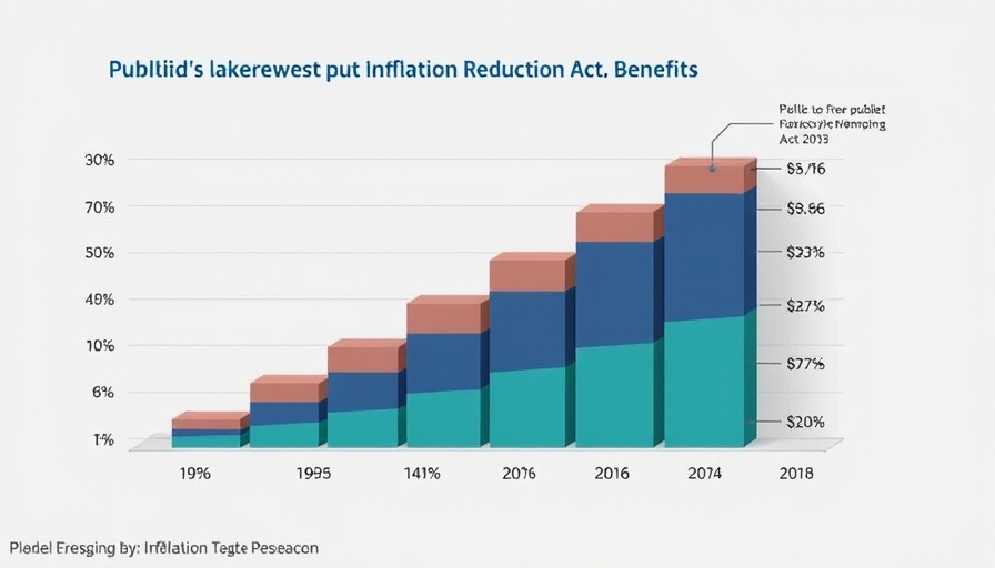 Chart showing awareness gaps about Inflation Reduction Act benefits.