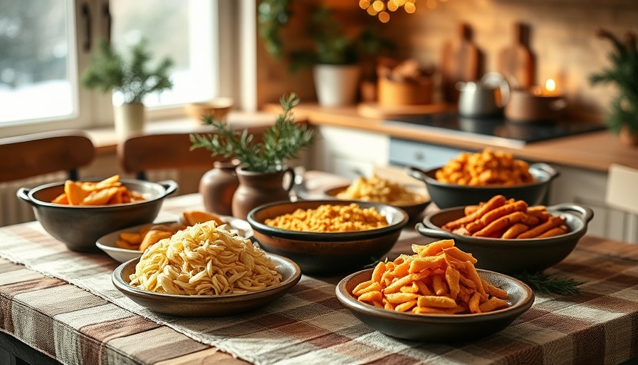 Cozy winter table with easy recipes for a weekend menu.