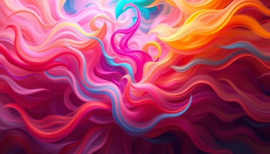 Vivid abstract image illustrating dreams and stress impact.