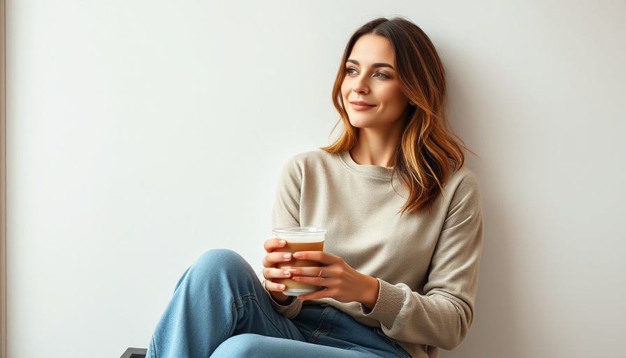 Are You Drinking Water the Wrong Way? Woman casually holding a cup.