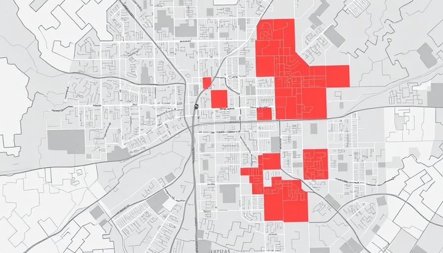 Henry County Zoning Meeting Updates map highlighting city limits and proposed subdivisions.