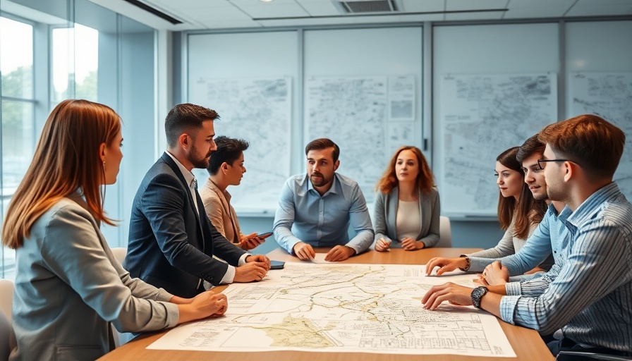 Zoning Advisory Board Meetings in a modern conference room.