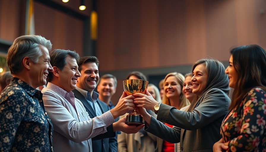 RISE Award Winner Recognized in an official ceremony