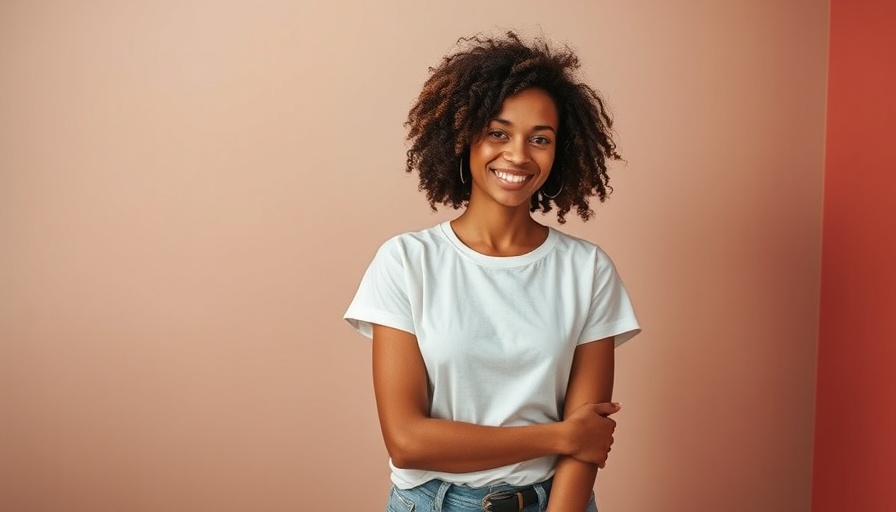 Ageless Fitness with Michelle smiling confidently in a soft-lit room.