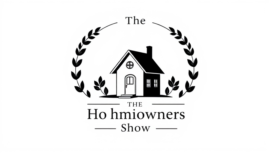 Pest control and home maintenance logo with house and laurel design