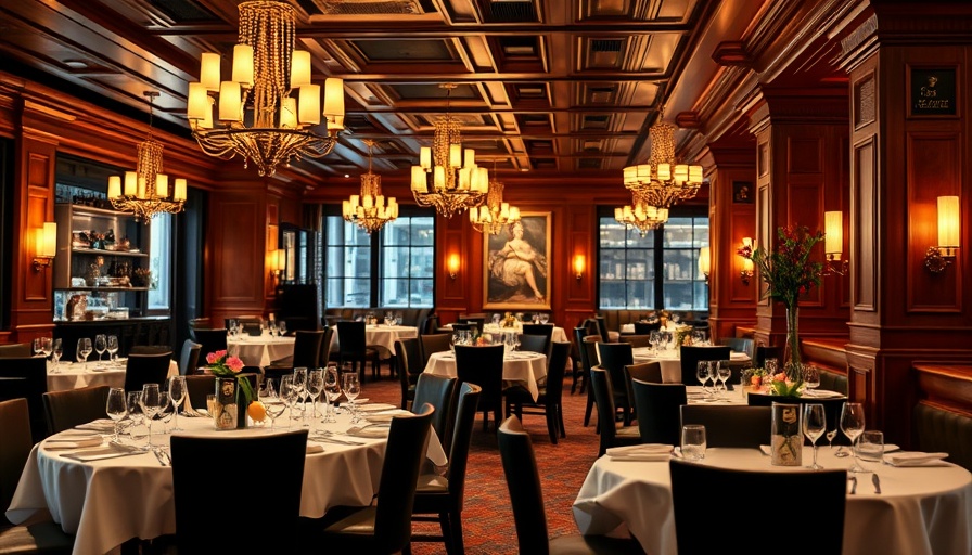 Elegant interior at the best steakhouse for Easter in Georgia, with decor.