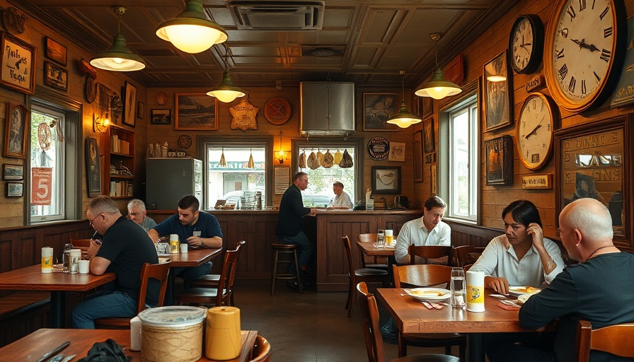 Hole in the Wall breakfast Georgia, cozy interior with vintage decor.