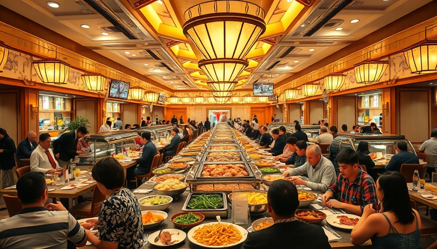 Best All-You-Can-Eat Restaurant in South Carolina buffet spread.