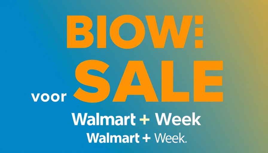 Walmart+ Week 2025 Offers banner with 50% off promotion.