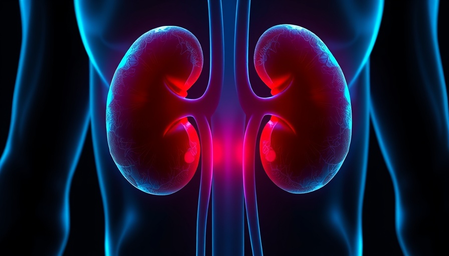 Crinecerfont in Congenital Adrenal Hyperplasia Treatment illustrated by digital kidney anatomy.