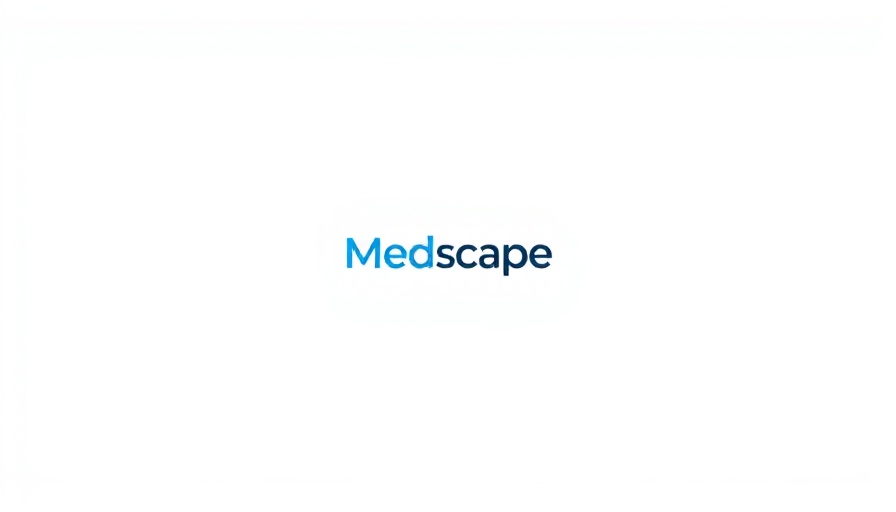 Medscape logo with blue and black text on white background.