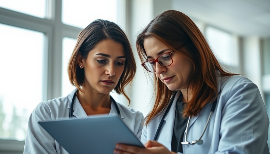 Concerned woman consulting with doctor, early-onset cancers increasing among women.