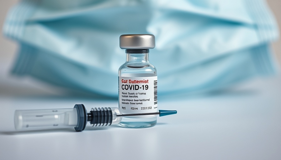 COVID-19 vaccine vial and syringe with a mask, FDA COVID Vaccine Approval Age 65+ High Risk.
