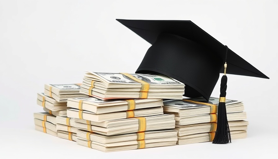 Public Service Loan Forgiveness program changes symbolized by graduation cap and money.