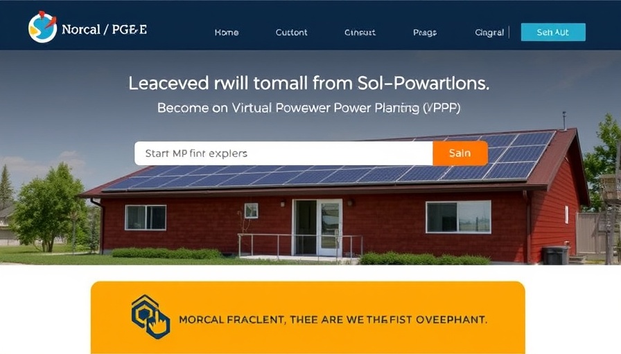 Norcal / PG&E : I received an email from Sol-Ark inviting me to become a Virtual Power Plant (VPP)