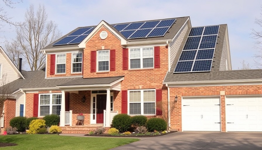 Possible buyer of a house with solar panels in Maryland