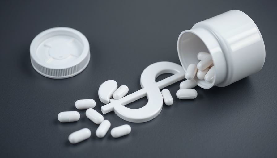 Medicare Part D cancer drug launch prices depicted by pills forming dollar sign.