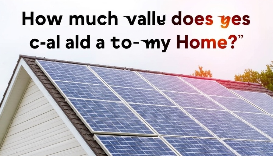 How much value does solar add to my home?