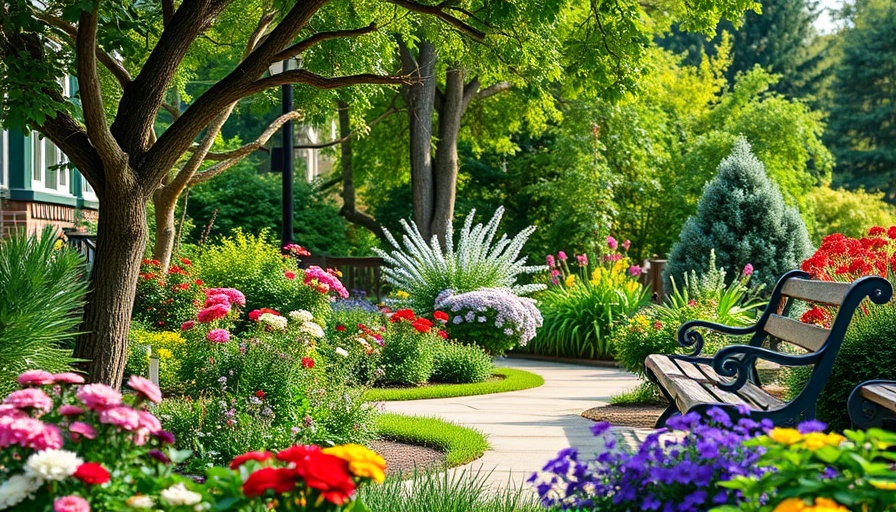 Affordable living community garden in Georgia for seniors.