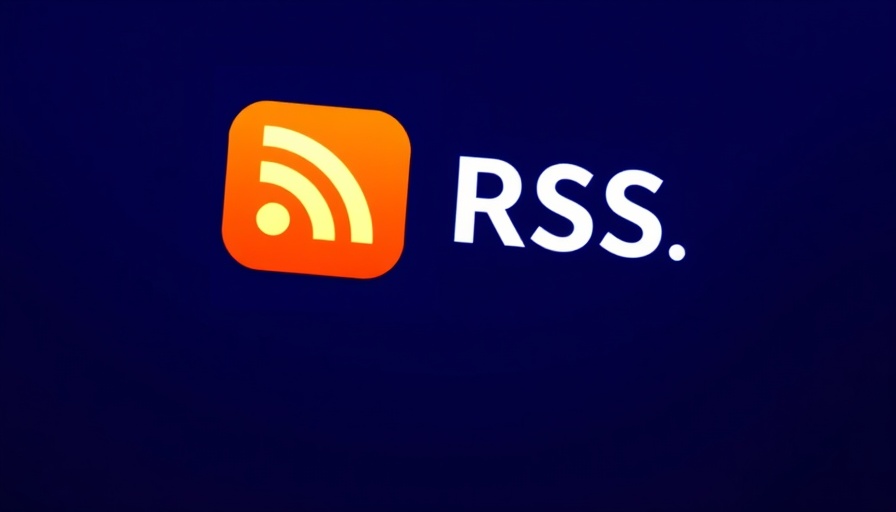 Digital RSS app logo with orange icon on blue background