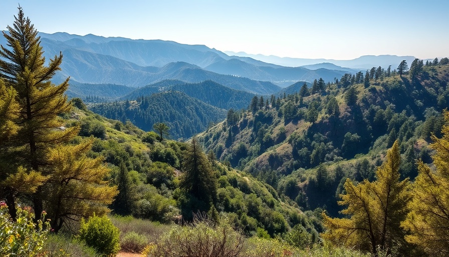 Scenic landscape for affordable day trips in California.