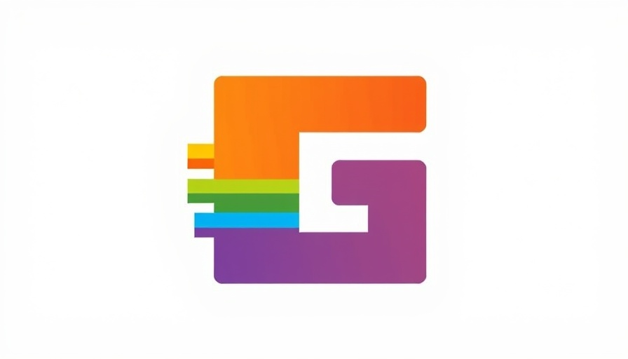 Abstract Google News logo, representing digital news.