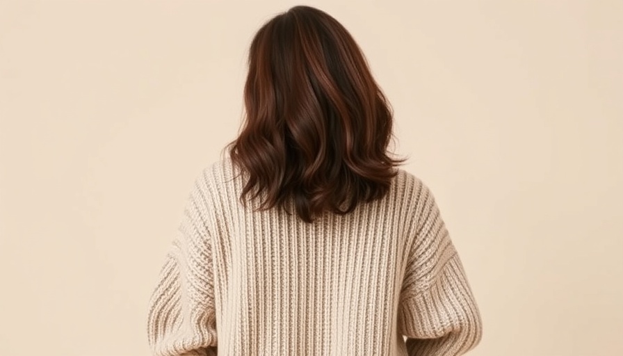 Fall 2025 fashion trends: cozy oversized beige sweater style.
