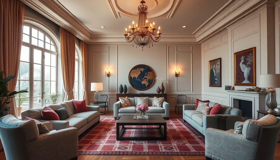 Warm living room inspiring creative practice with elegant decor.