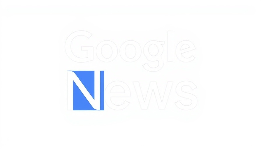 Google News logo in colorful minimalist design