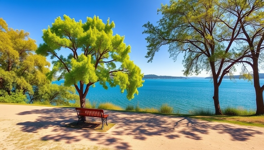 Serene view of Aiken State Park, South Carolina, with lake and trees.