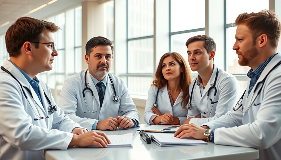 Young doctors discussing challenges, showcasing doctor friendships through life's challenges.