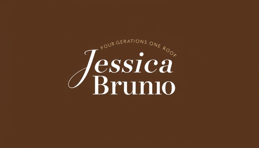 Logo of Jessica Bruno with multigenerational theme.
