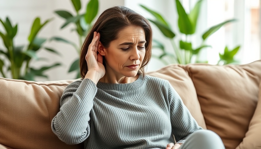 Woman experiencing ear discomfort, exploring home remedies.