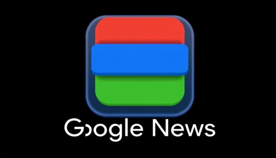 Google News icon with colorful layers.