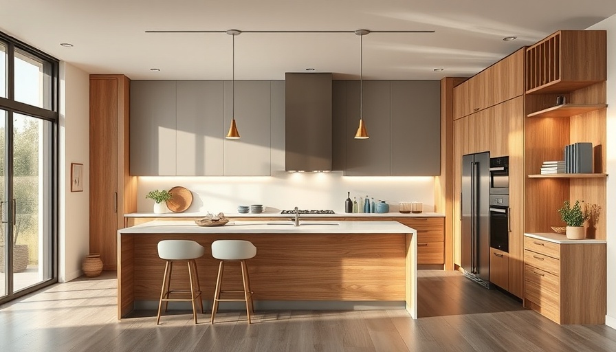 Sleek modern kitchen showcasing 2024 trends