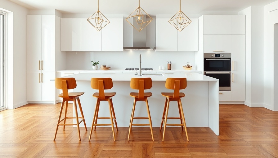 Modern kitchen showcasing contemporary trends with sleek design.