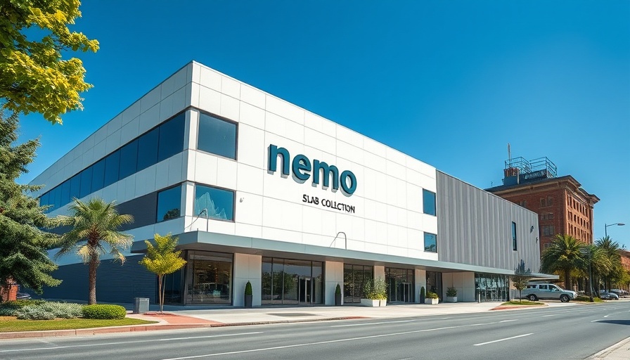 Nemo Slab Collection Gallery exterior in daylight.