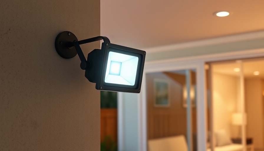 Best Floodlight Cameras of 2025 with modern design on patio.