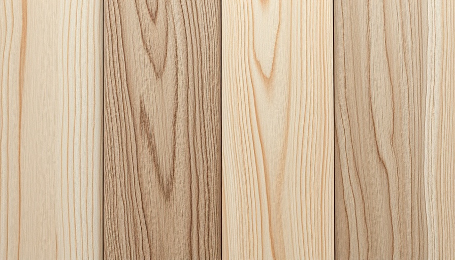 Close-up of wood panel samples emphasizing grain texture for luxury kitchen design.