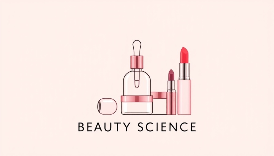 Minimalist beauty science logo with cosmetics, exploring Sea Buckthorn Oil Benefits.