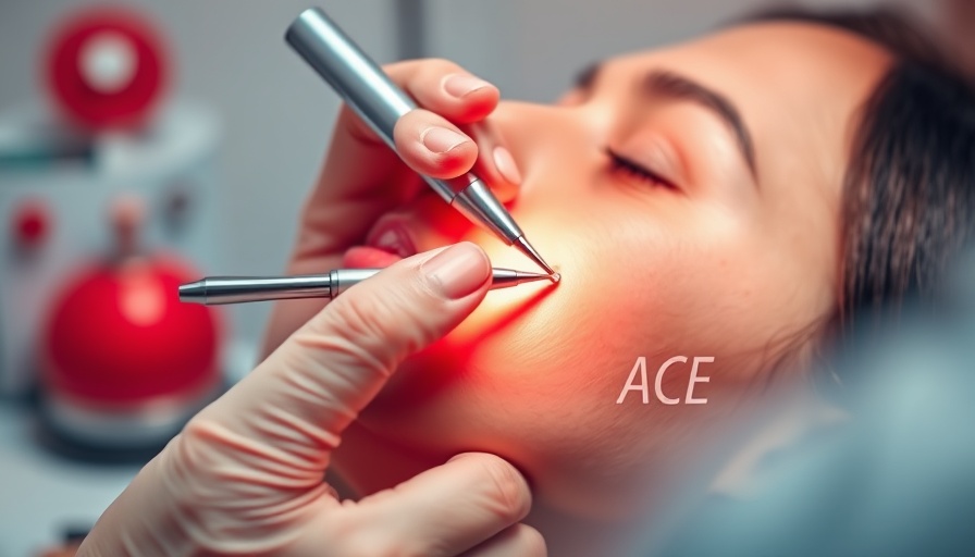 Advanced dermatology examination close-up featured by Daily Derm Times.