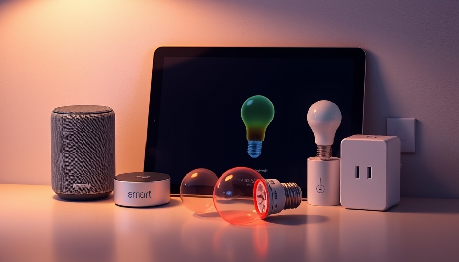 Affordable smart kitchen gadgets setup on a colorful surface.