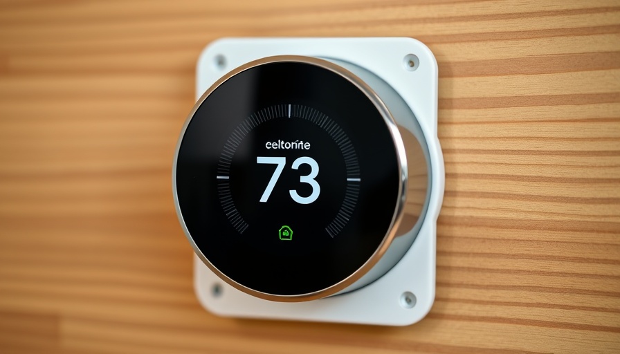 Smart thermostat installation guide with close-up components.