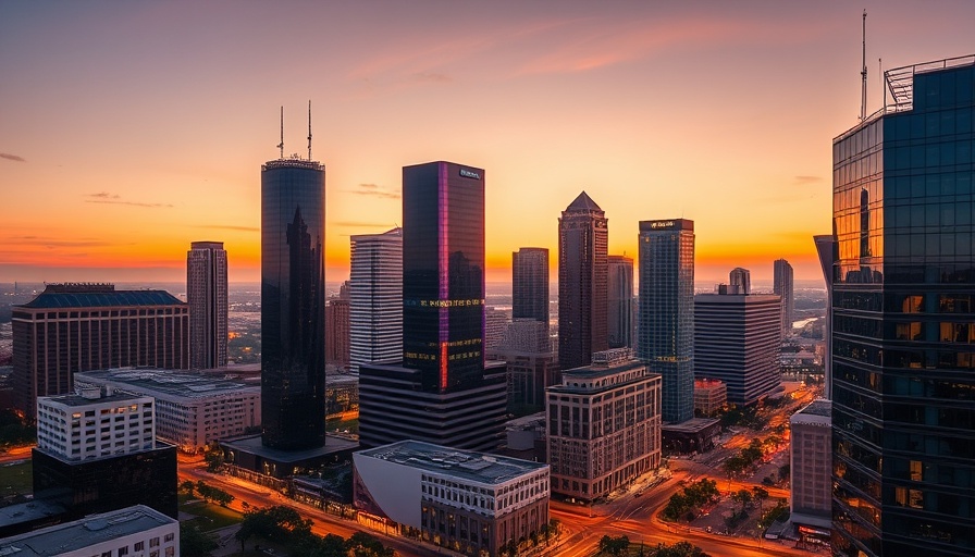 Orlando skyline at dusk highlighting Aesthetic Medicine Trends in Dermatology.