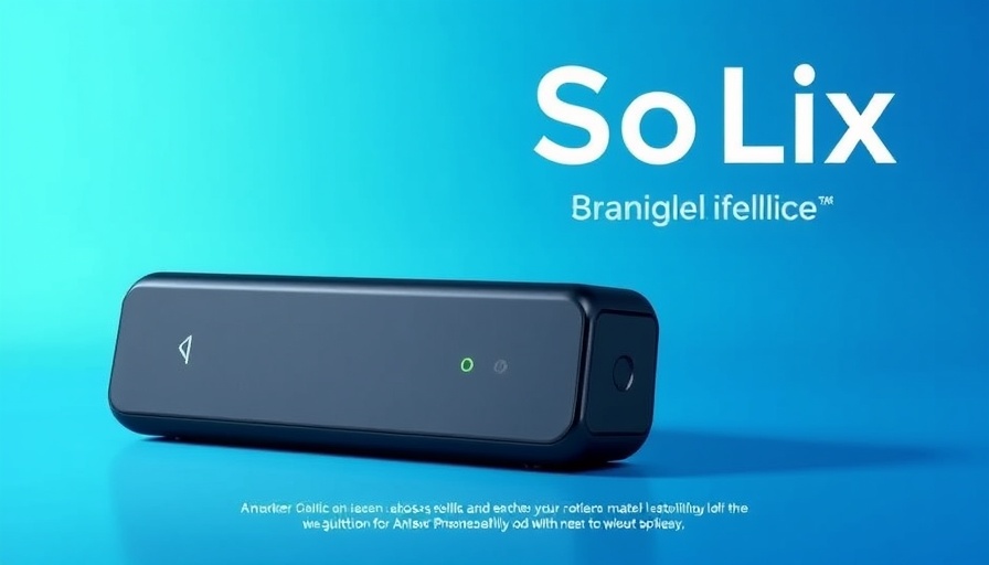 Anker Prime Day Discounts poster featuring Anker Solix product.