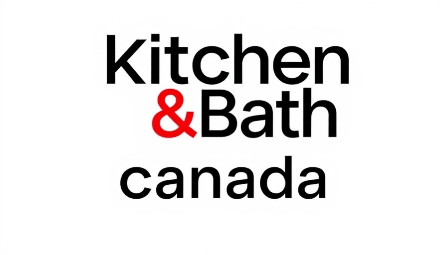 Kitchen & Bath Canada Expo text logo in black and red.