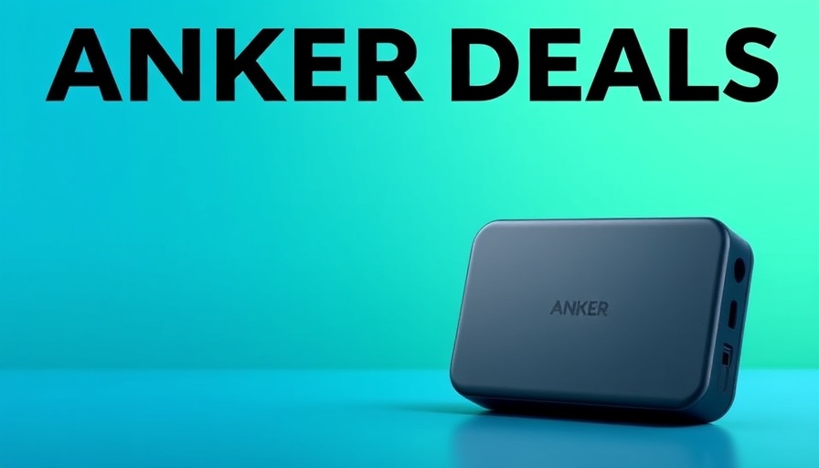 Sleek Anker Solix featured in Prime Day deals banner.