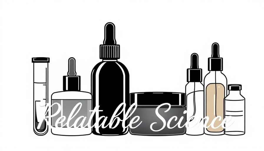 Minimalist anti-pigment routine illustration with skincare products.