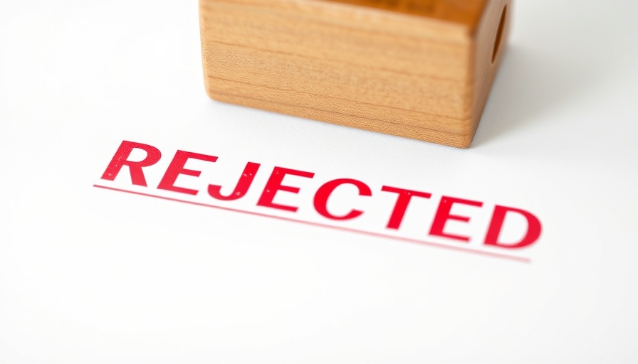 Close-up of rejection stamp imprinting 'REJECTED', Fludrocortisone study rejection CDSCO.